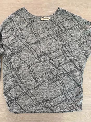 pull doux manches 3/4 retroussables