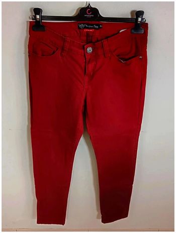 C15 pantalon bordeaux Complices jeans 38