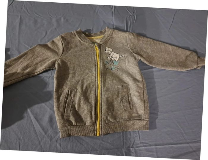 Veste Disney 101 Dalmatiens fermeture éclair 12-24 mois