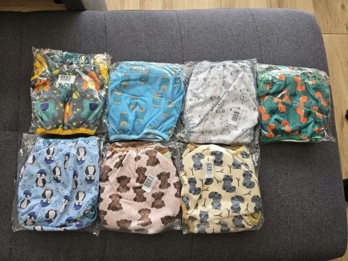 Pack de couches lavables Bbies et Bum Diapers  NEUF - photo numéro 7