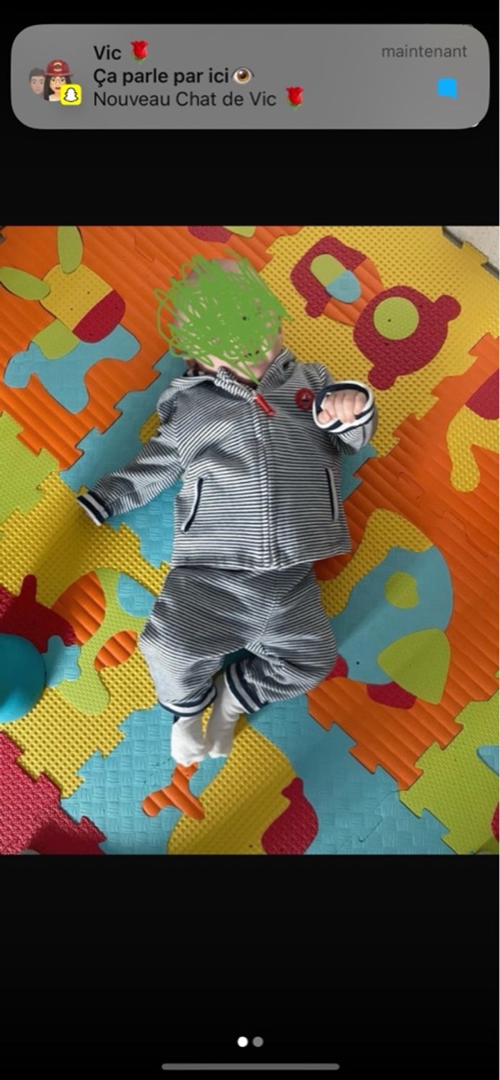 Ensemble sergent major 6 mois - photo numéro 2