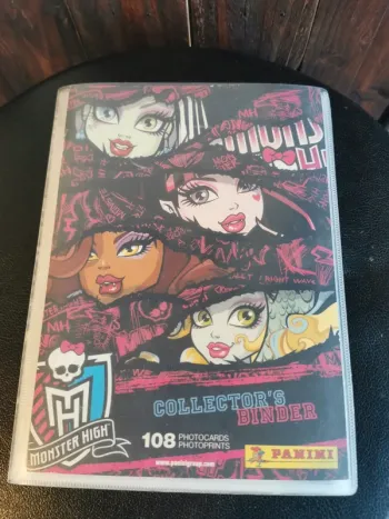 Carnet panini monster high.