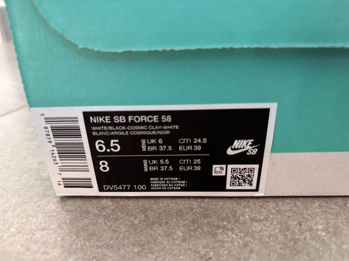 Nike SB Force 58 Neuves Taille 39 - photo numéro 12
