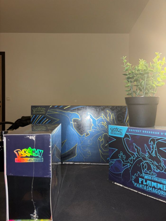 Lot 2 Etb et 2 Upc pokémon flammes fantasmagorique - photo numéro 3