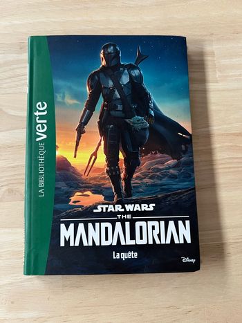 Livre Star Wars The Mandalorian n°4 – La Quête – La Bibliothèque Verte – Bon État