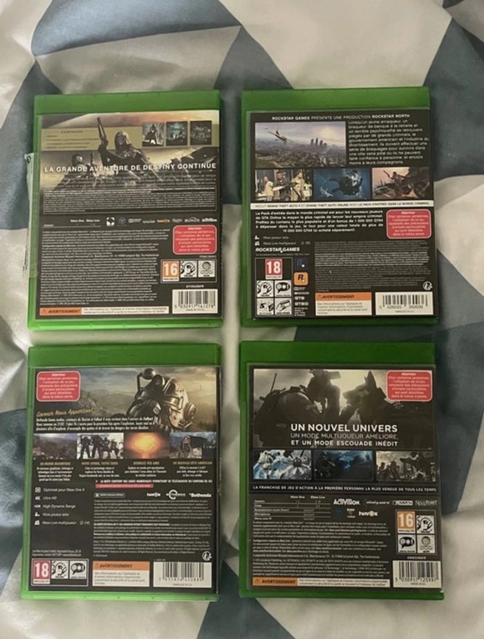 Lot jeux xbox one - photo numéro 2