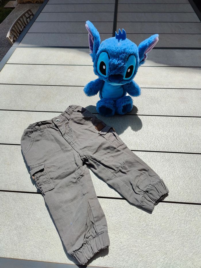 Pantalon kaki garçon mes petits cailloux 18 mois - photo numéro 2