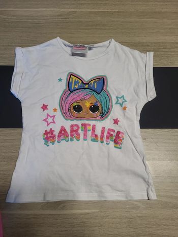Tee shirt fille 5 ans ,lol surprise