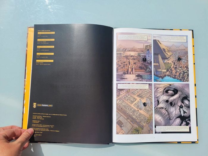 BD Néféritès, tome 1 , EO avec Ex-libris, collection Dédales - photo numéro 3