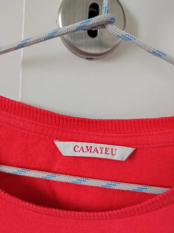 Sweat rose Camaïeu - photo numéro 3