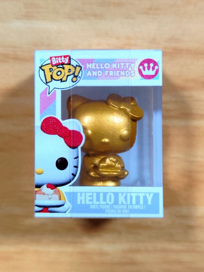 Lot 2 Bitty Pop! Hello Kitty and Friends - My Melody & Hello Kitty (Rare Dorée) - photo numéro 6