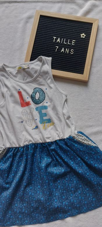 Robe été fille 7 ans