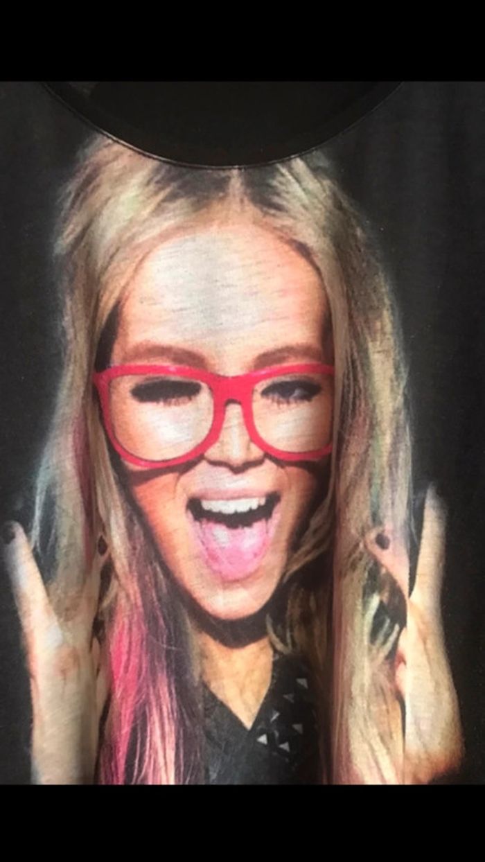 Teeshirt noir, manches longues, Cache cache , taille L - photo numéro 7