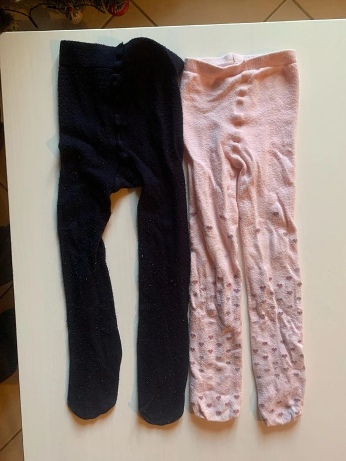 2 paires de collants