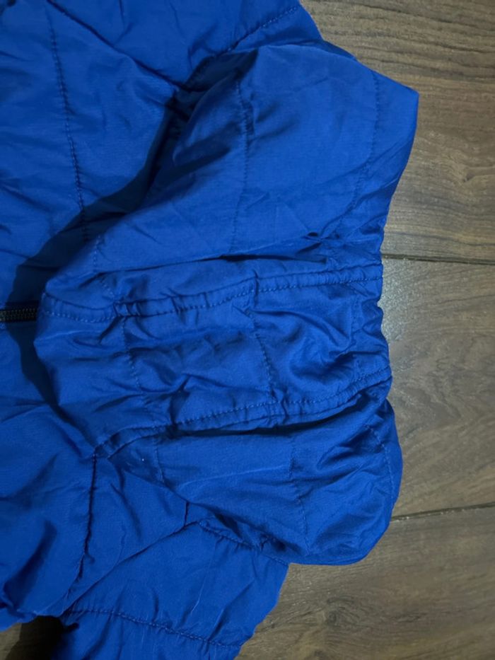 doudoune à capuche bleu électrique kiabi 3 ans - photo numéro 9