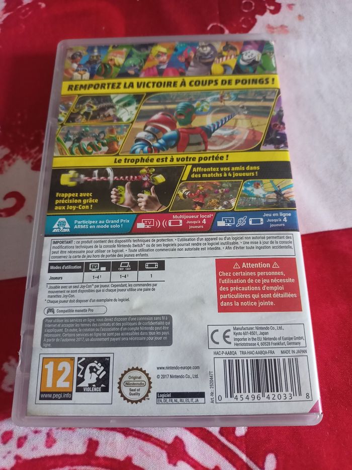 Nintendo Switch arms - photo numéro 2