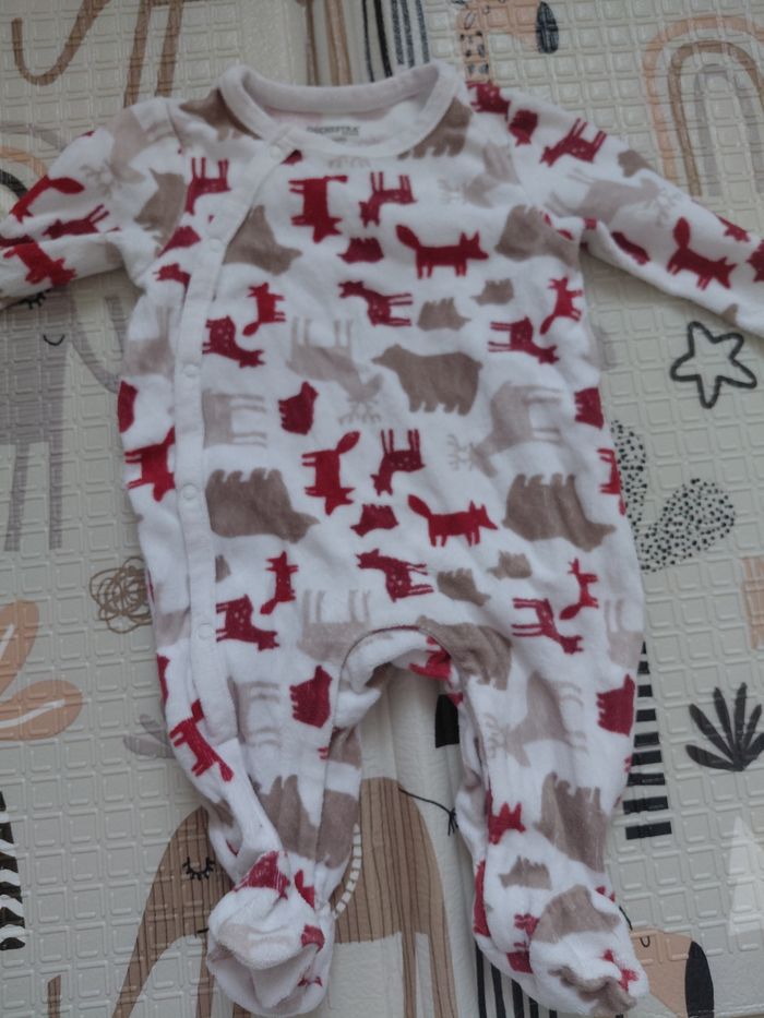 Pyjamas velours 3 mois