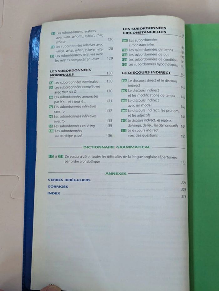 Grammaire de l’anglais Le Robert & Nathan – 300 exercices corrigés - photo numéro 6