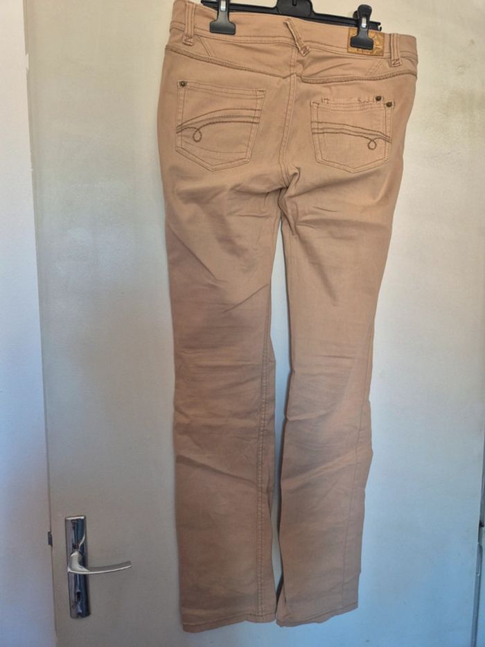 Pantalon camel cache-cache 38 - photo numéro 4