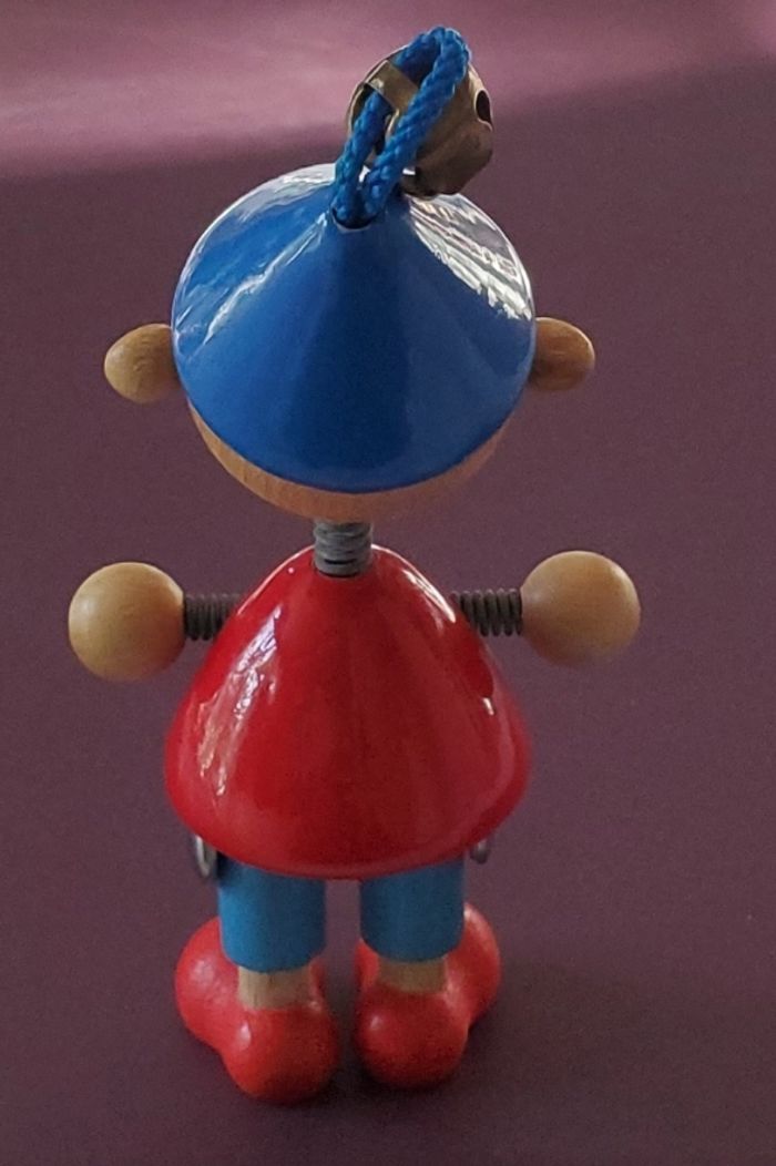 Figurine en bois Oui-Oui - photo numéro 3