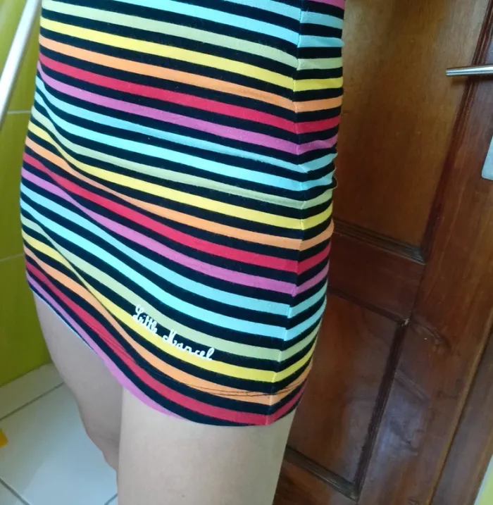 Robe femme rayée multicolore Little Marcel - photo numéro 8
