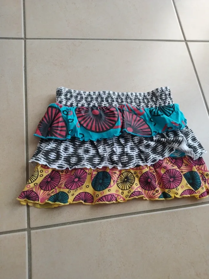 Jupe fille taille 5 ans marque haora - photo numéro 5