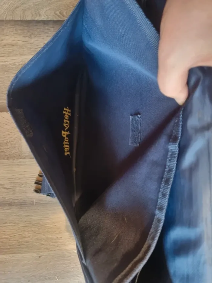 Cartable / Sac d'école Harry Potter, Hogwarts / Poudlard bleu marine - photo numéro 5