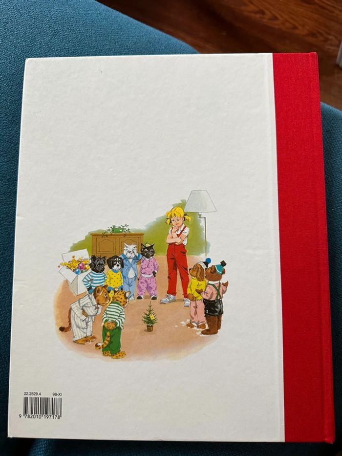 Livre album bd Pierre Probst collector relié rouge Caroline le Noël réveillon sapin - photo numéro 3