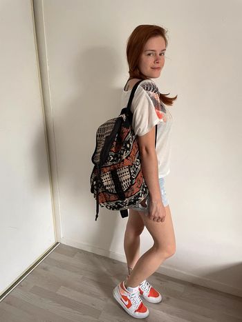 Sac à dos orange