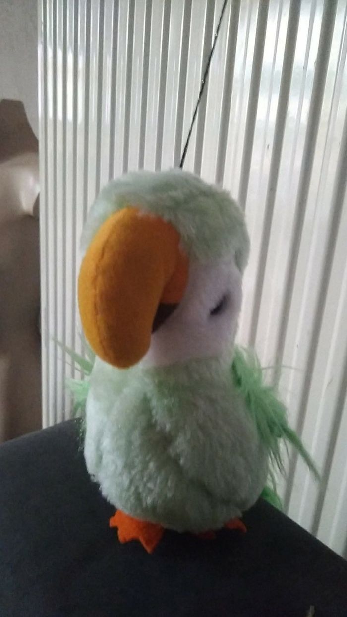 Peluche perroquet - photo numéro 3