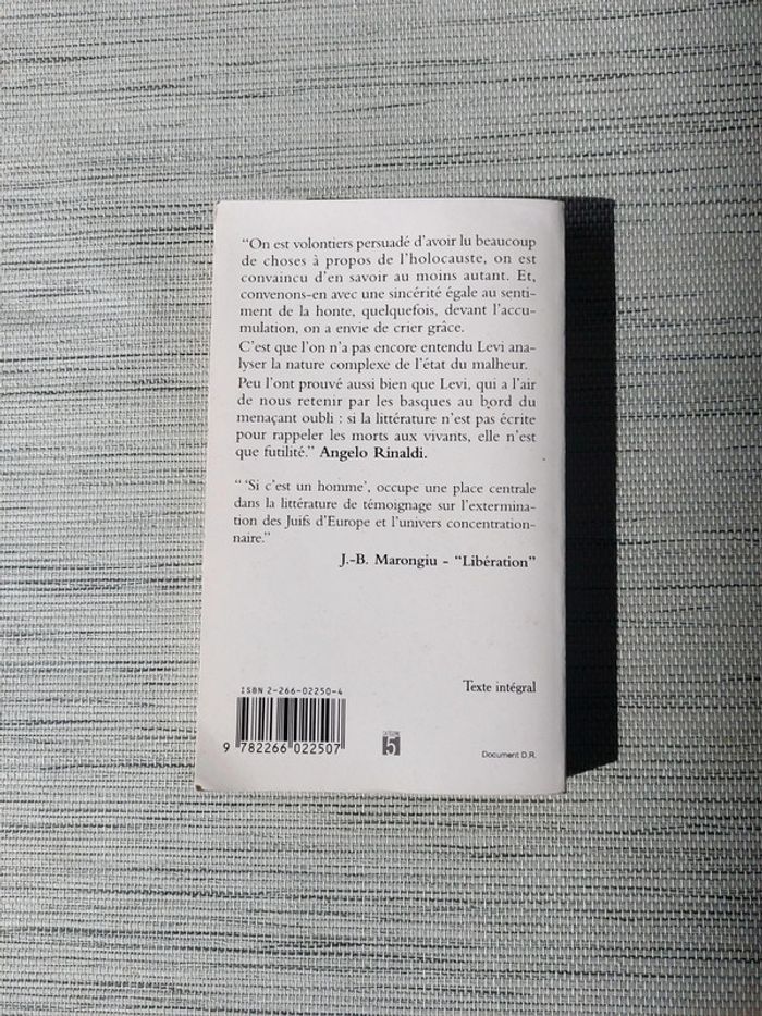 Si c'est un homme - photo numéro 2