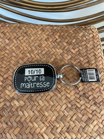 Porte clé pour maîtresse