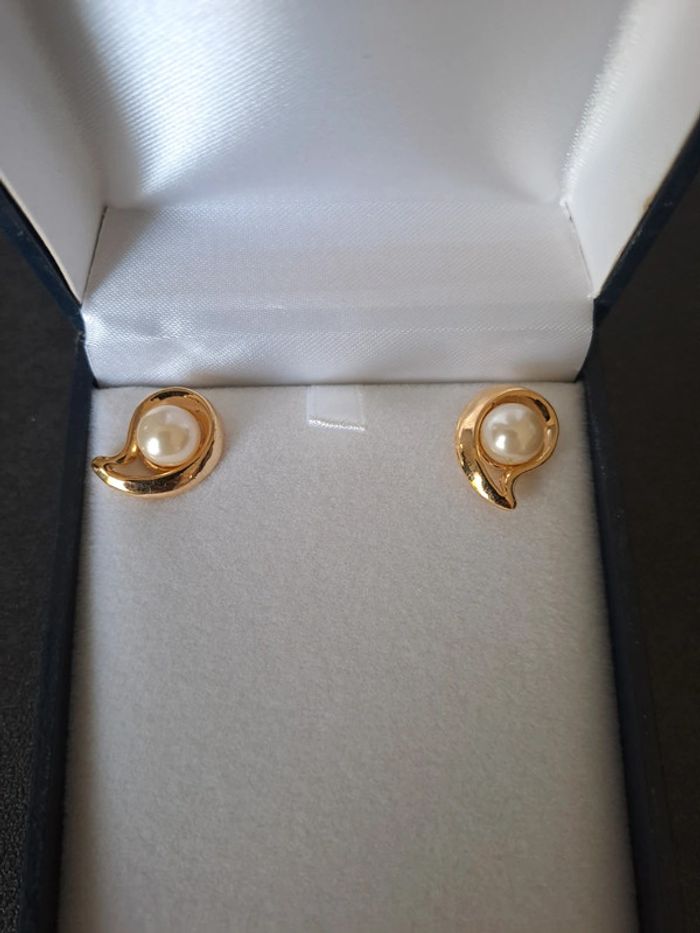 Boucles d'oreilles perles