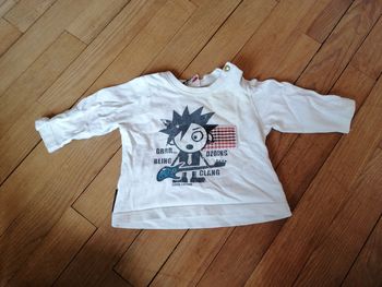 Tee-shirt catimini garçon 6 mois