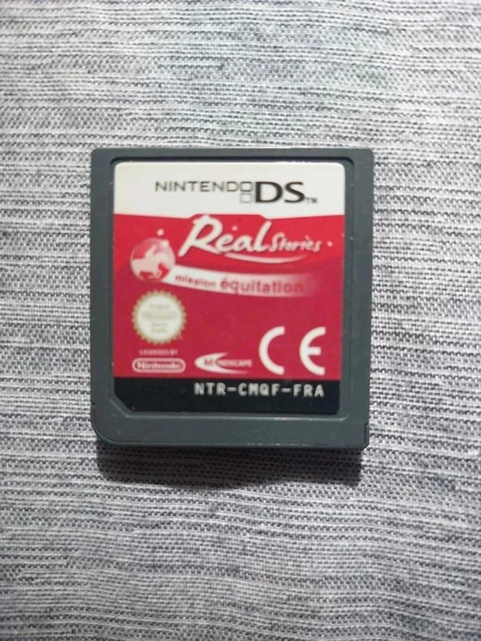 Jeu DS Real Story mission équitation