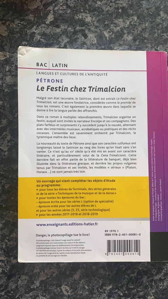 le festin chezTrimalcion - photo numéro 2