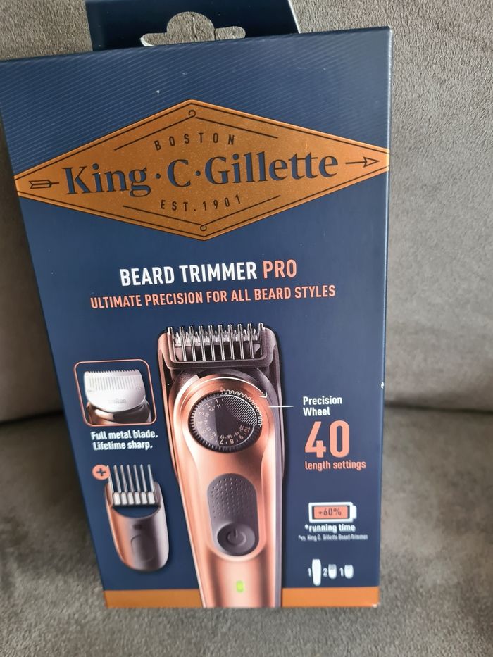 Tondeuse à barbe King. C Gillette