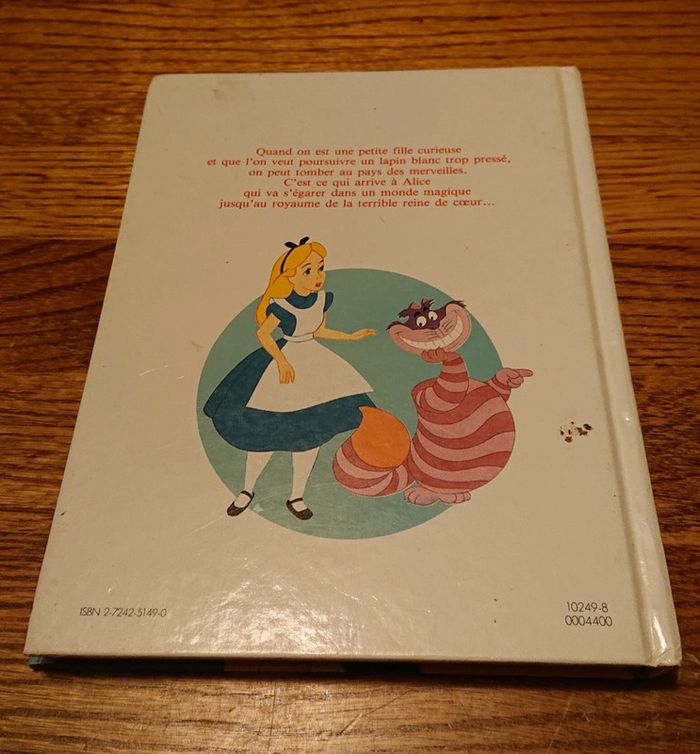 Livre Alice au pays des merveilles - photo numéro 2