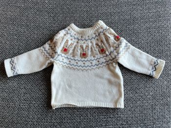 Pull de Noël bébé fille