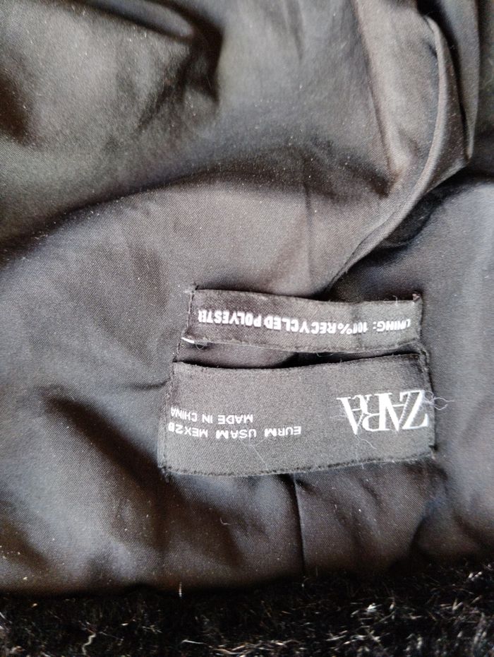 manteau fausse fourrure femme M Zara - photo numéro 5