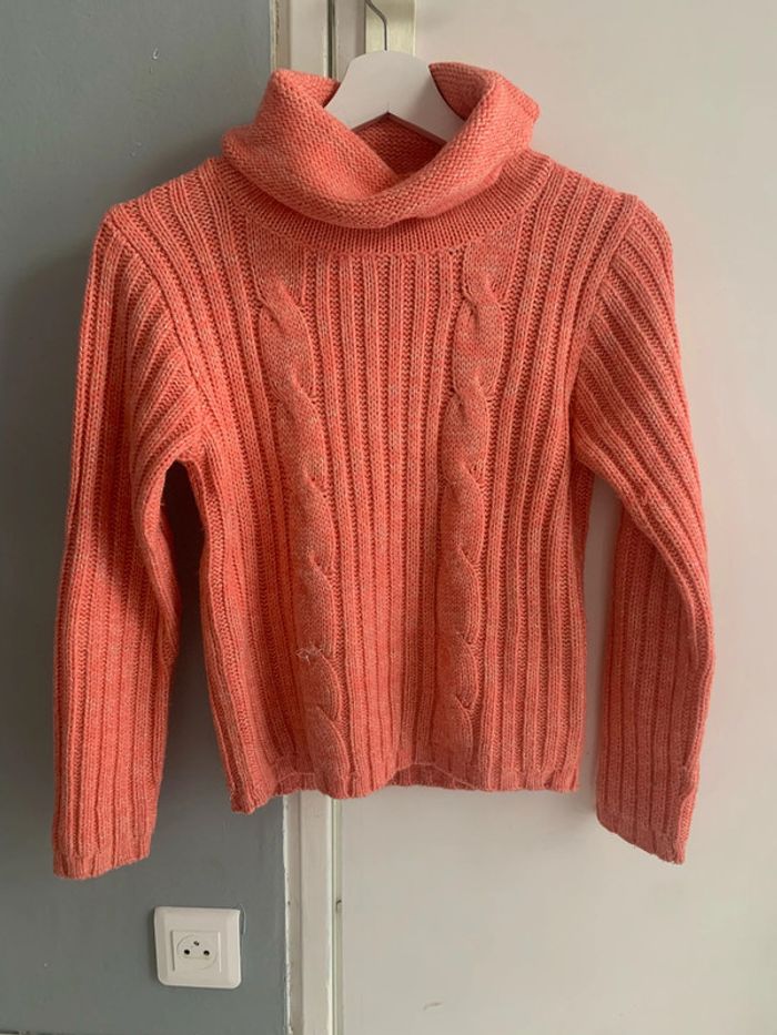 Col roulé rose TK For Girl Fashion fille 12 ans