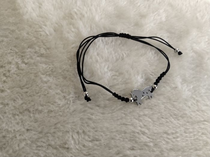 Bracelet noir cheval - photo numéro 2