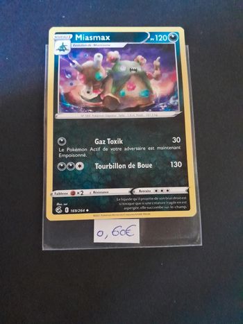 Carte Pokémon Miasmax 169/264