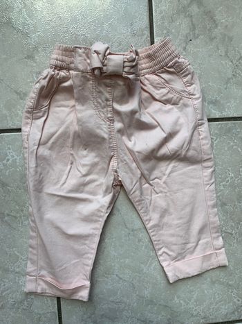 Pantalon toile 6 mois