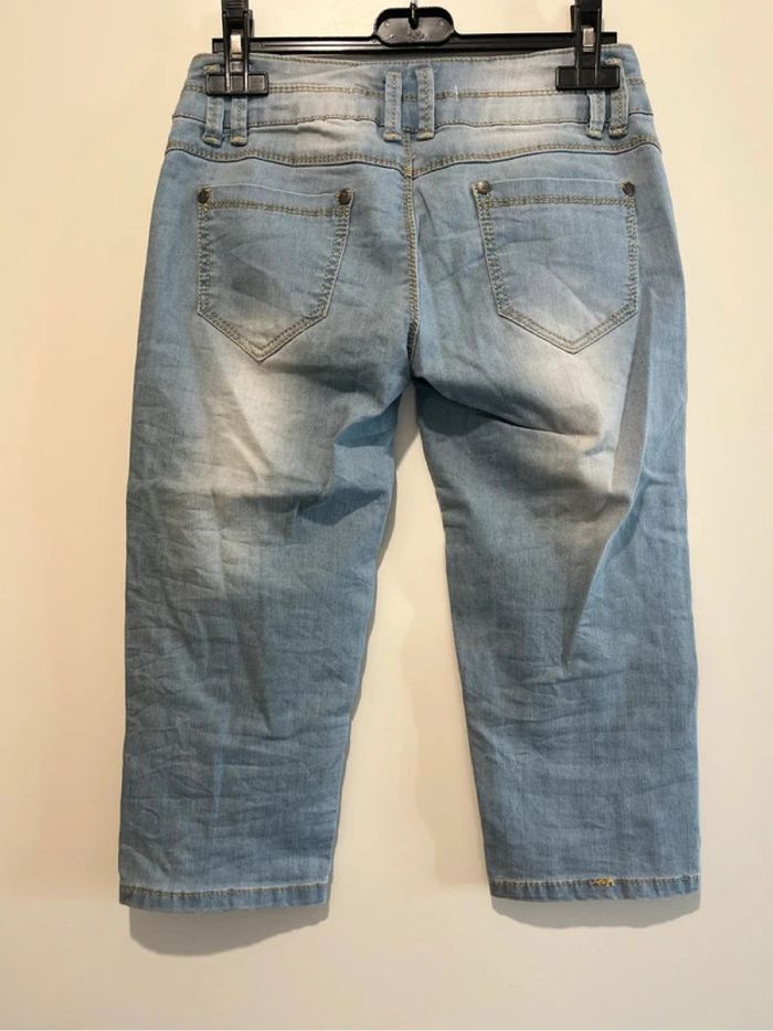 Pantacourt Jeans Monday Premium Taille 36 / S - photo numéro 2