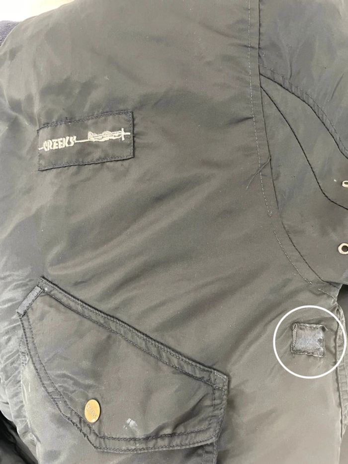 Creeks bomber jacket Fully embroided - photo numéro 15