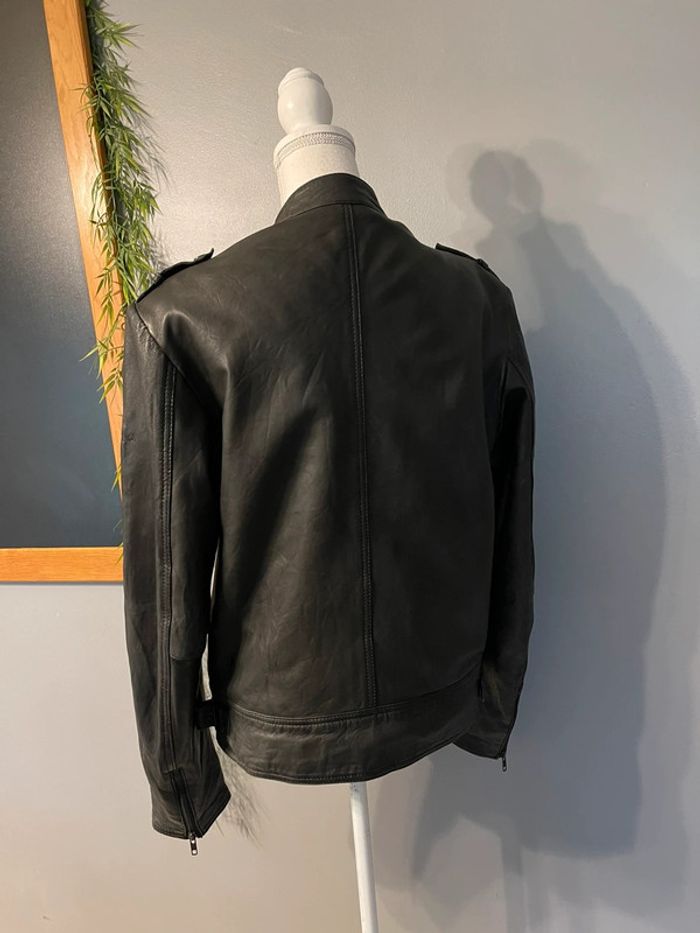 Veste en cuir Teddy Smith L - photo numéro 4