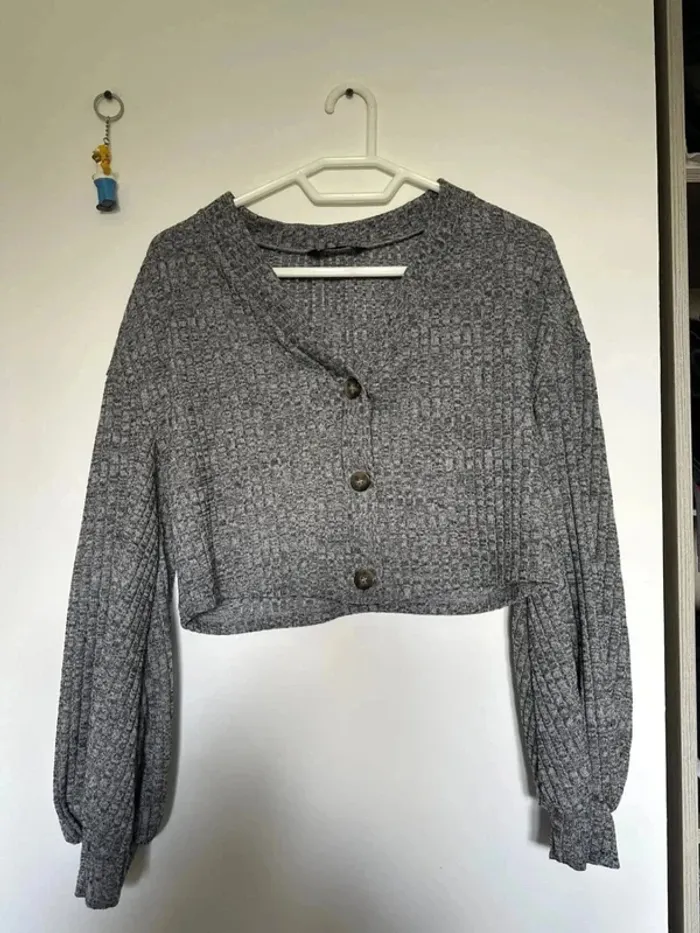 Femme L - T-shirt ML veste Bishop - photo numéro 2