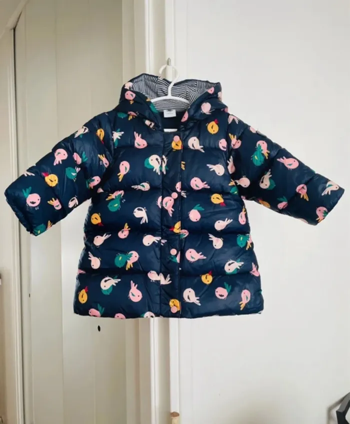 Doudoune petit bateau bébé fille