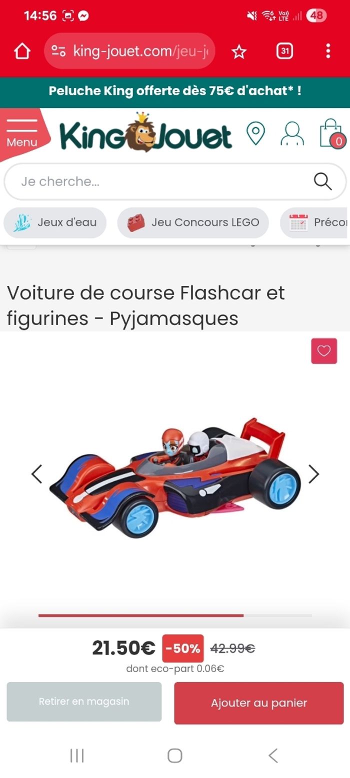 Voiture de course Flashcar- pyjamasque - photo numéro 6